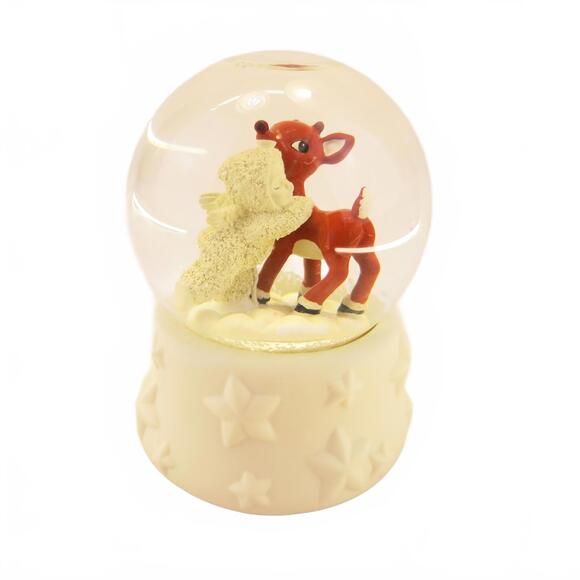 Snow Globe I Love You Rudolph Waterglobe Snowbabies Guest Collection